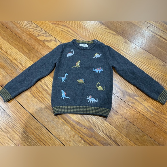 Ministry of Rascals Other - Little boys dinosaur sweater in charcoal grey - size 3T